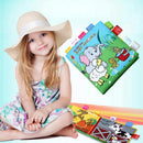 Cartoon Baby Cloth Book Colorful Early Learning Montessori Quiet Books