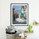 40x50cm Alley Frameless Picture Oil Paint By Numbers Hand Painted Picture Kit
