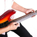 1* Aluminum Guitar Neck Notched Straight Edge Guitar A4M3 Ruler Fretboard G3T4