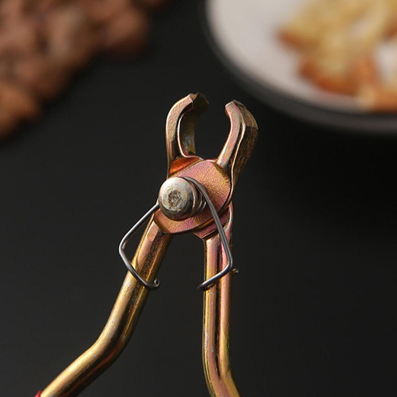 Pine Nuts Clip Sturdy Clip Sheller Iron Multifunctional Tool for Nuts Nut Clip#