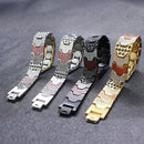 Black Germanium Energy Healing Detachable Bangle Magnetic Therapy Bracelet