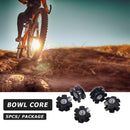 5pcs/bag Carbon Fiber Sun Flower Bowl Set Front Fork Hanging Core Cover for MTB