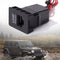 Dashboard Switch Panel RJ45 UHF Radio Pass Through Adapter Mic Socket Conne