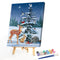 Small animals 40x50cm Oil Paint By Numbers Picture DIY Painting
