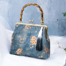 Bamboo Bags Handles Bar Replacement for Purse Handbag Removable DIY Bags Crafts