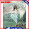 Frameless Oil Paint By Numbers DIY Angel Picture Craft Kit for Home Living Room