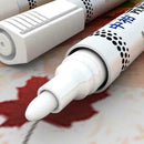 White Highlighter Marker Pens Thin Waterproof Car Tyre Painting Permanent F2X7