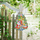 DIY Special Shaped Diamond Art Flower Wreath Hanging Rhinestone Garland Gifts