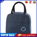 Waterproof Patch Lunch Bag Thermal Insulated Cooler Bento Case Tote (Blue)