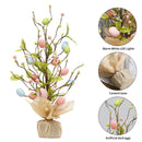 Easter Egg Tree - Pre-lit LED Tabletop Centerpiece Ornaments for Decor (4)