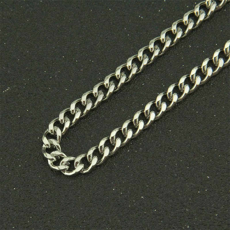 Women Mens Biker Rock Punk Necklace Dark Gothic Handcuffs Pendant Chain Choker