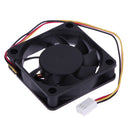 12V DC 6cm PC Cooling Fan Portable Cooler Fan Ball Bearing 3 Pin Male P4