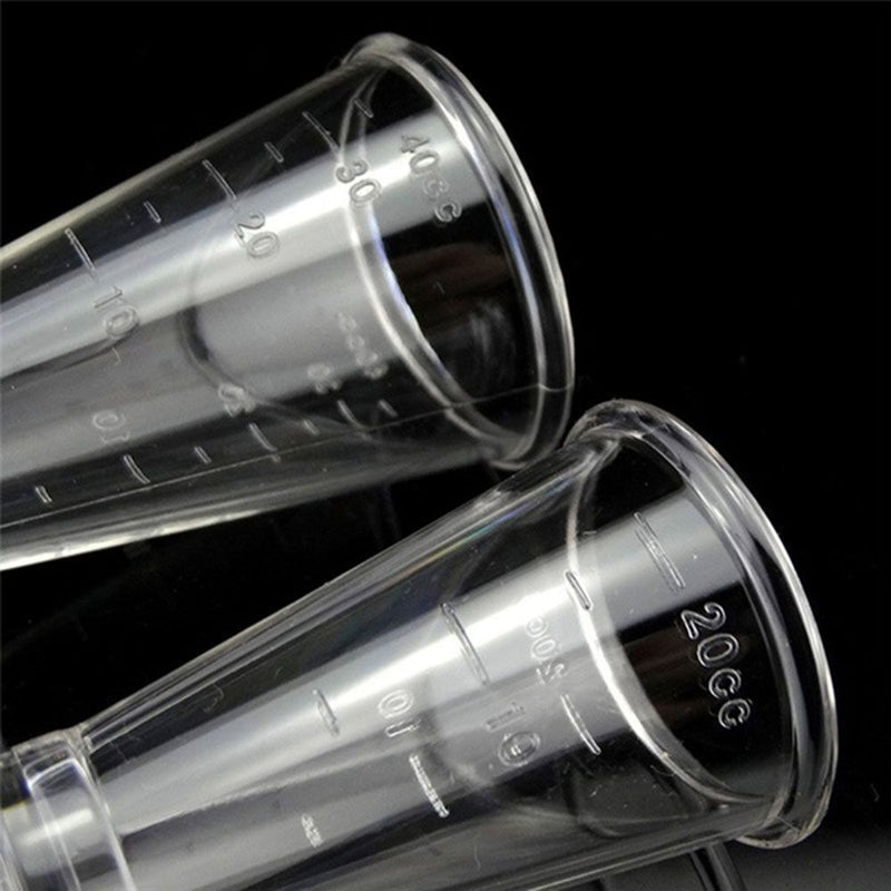 Wine PVC Single Drink Measure Cup Cocktail Shaker Double Shot Jigger Short