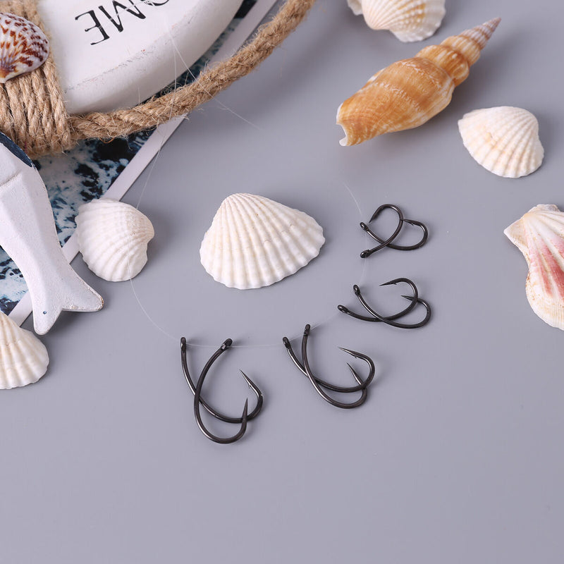 Fishing Hooks Kit 20pcs Lure Jig Barbs Fish Hooks Carp Fishing Gear (8)