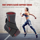 1pc Knitting Breathable Ankle Brace Stand Elastic Sleeve for Basketball Soccer
