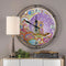 30 x 30cm Metal Tin Diamond Painting Clock DIY Owl Rhinestone Picture Wall Decor