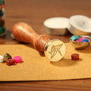 Retro Envelope Sealing Wax Copper Stamp DIY Art Decor Customs Supply (F268)