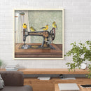 11CT Full Embroidery Sewing Machine Cotton Print Cross Stitch Home Decoration