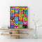 Abstract Hearts Oil Paint By Numbers Kits Canvas Picture Wall Art DIY Craft