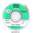 3 meter Desoldering Braid Tape Welding Solder Remover Wick Wire (3.0mm) Newly