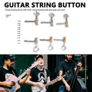 3R3L Acoustic Guitar Tuner Machine Heads Tuning Pegs Set for Lock String Parts