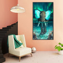 Full Cross Stitch 11CT Butterfly Elephant Handmade Cotton Thread Animal Cra