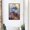 Iris Oil Paint By Numbers Kit DIY Acrylic Painting for Adults Home Decoration