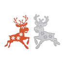 snowvirtuos Elk Metal Stencil Scrapbook Craft Embroidery Cutting Tool-149657