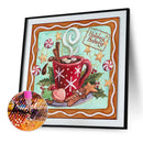 Diamond Painting Dessert Full Round Drill Picture of Rhinestone DIY Drawing