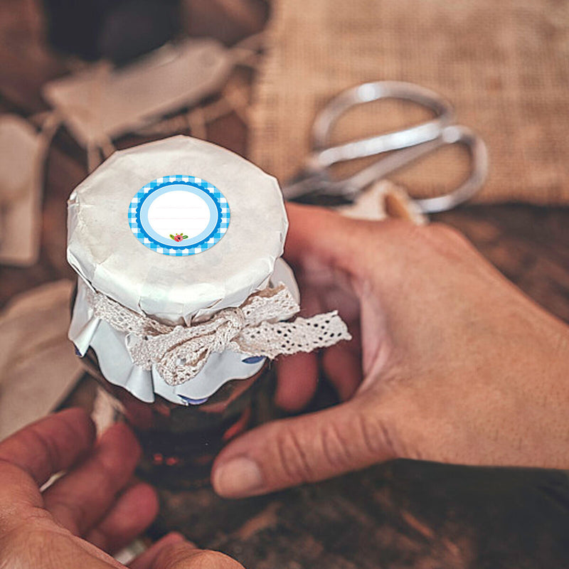 Dissolvable Canning Labels for Jars Food Storage Packaging Sealing Stickers