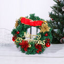 Bow-knot Christmas Wreath Garland Ornament Wall Hanging Christmas Decorations