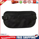 Sport Anti-Theft Invisible Fanny Pack ID Card Phone Holder Pouch (Black)