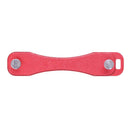 Aluminum Key Holder Organizer Clip Keychain Ring Pocket Keys Wallet (Red)