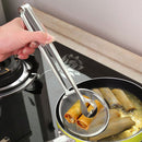 Stainless Steel Oil Food Strainer Filter Spoon Snack Clip Kitchen Accessory