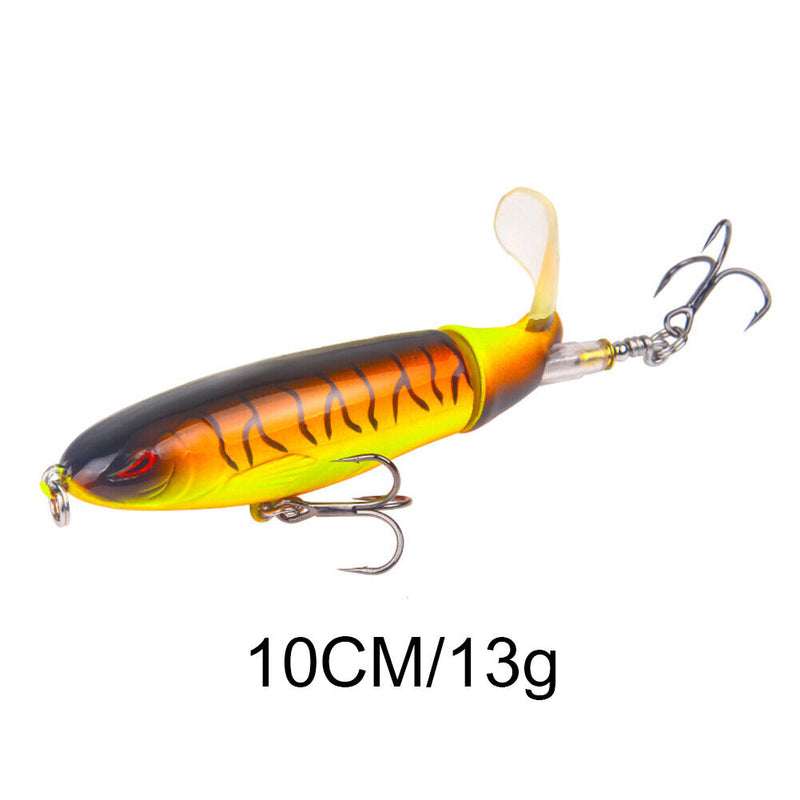 5pcs 10cm 13g Bait Topwater Simulation Crankbait Artificial Fish Bait Tac