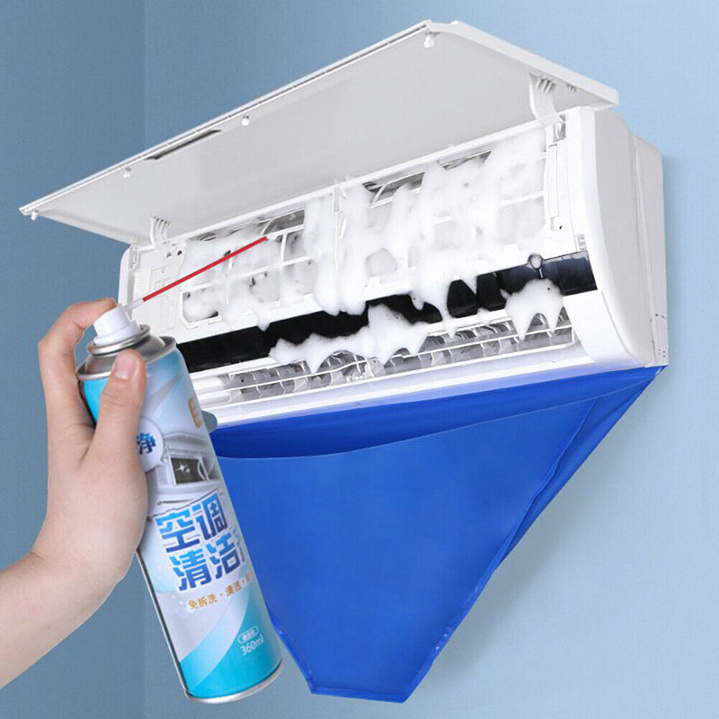 Air Conditioner Cleaning Cover Waterproof Washing Dust Protection Covers Bags