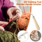 1PC Crochet Hook Wood Handle Carpet Repair Latch Crochet Needle Knitting Craft~
