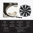 PHANTEKS PH-F200SP Chassis Cooler 3 Pin Computer Case Cooling Fan (Black) Newly