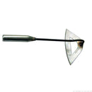 1* Steel Hardened Hollow Hoe Handheld Weeding Rake Planting Value W5U0 K2U3