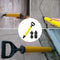 5Pcs/Set Caulking Gun Cement Lime Pump Grouting Mortar Sprayer  Grout Fillings`