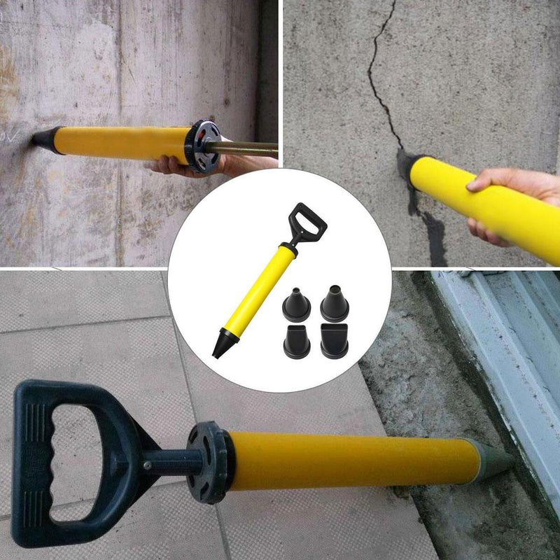 5Pcs/Set Caulking Gun Cement Lime Pump Grouting Mortar Sprayer  Grout Fillings`