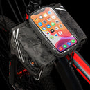 WEST BIKING Reflective Waterproof Mountain Road Bike Top Tube Bags (Black) Newly