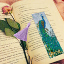 Tassel DIY Special Shaped Diamond Painting Bookmark Kit (AA270 Peafowl)