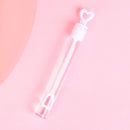 Water Container Xmas White Container Bubble Bottles Empty Love Heart Shape