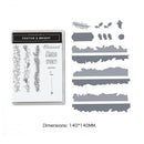 Cutting Dies and Clear Stamps Stencils DIY Scrapbooking Craft Embossing Template