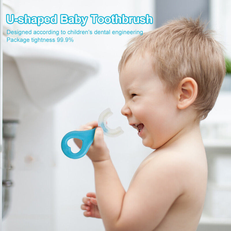 Infant Silicone Baby Toothbrush Children Teeth Cleaning Brushes Oral Dental Care