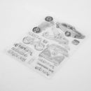 Car Letter Silicone Transparent Seals Clear Stamp for DIY Scrapbooking Card