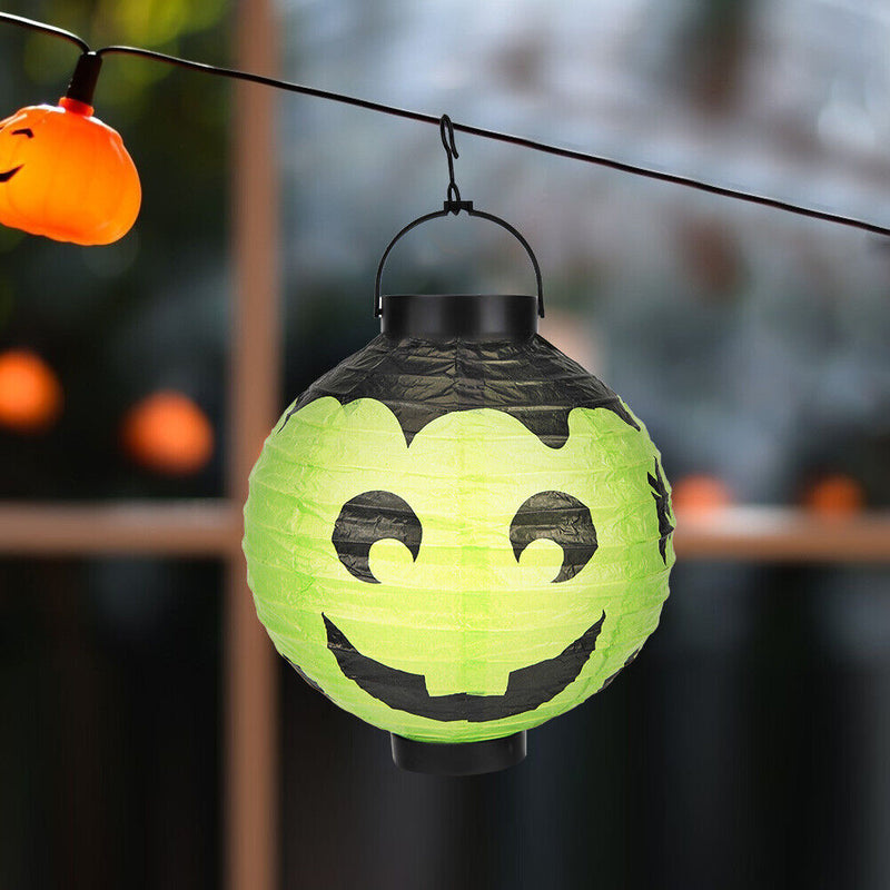 20cm Round Paper Lantern Hanging Festival Expression Ball Light for Kids Gifts