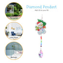 Crystal Light Catching Wind Chimes Handmade Hanging Angel Tears Diamond Pen