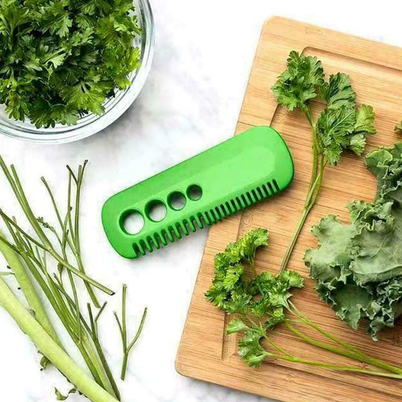 Kitchen Vegetable Leaf Peeler Multi-Function Slicer CA Tool Remover Gadget G6G2